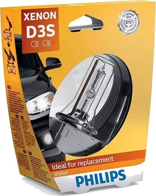 Ajovalopolttimo Xenon vision, D3S, Philips – Philips