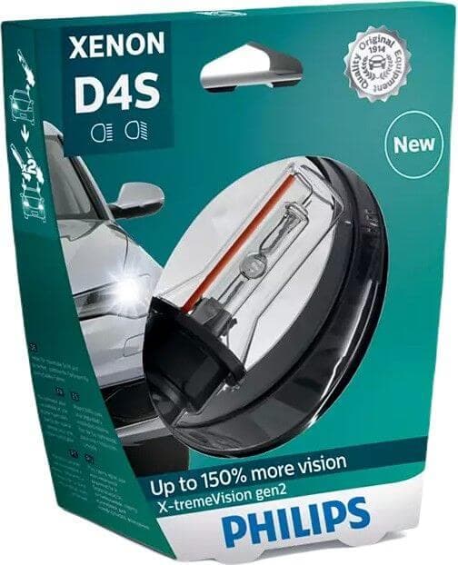 Ajovalopolttimo X-tremeVision gen2, D4S, Philips – Philips