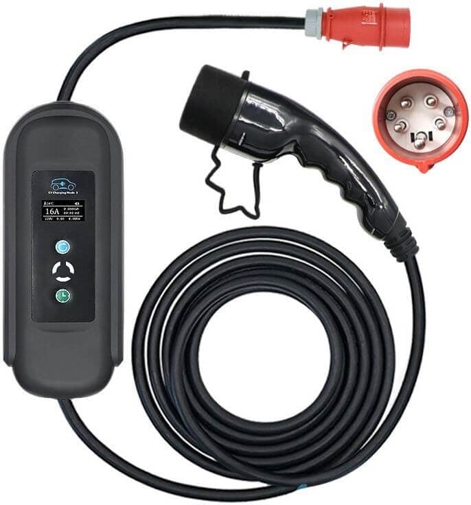 Sähköauton laturi 8 m | 3-vaihe | 11 kW | Type 2, Motorwerk – Motorwerk