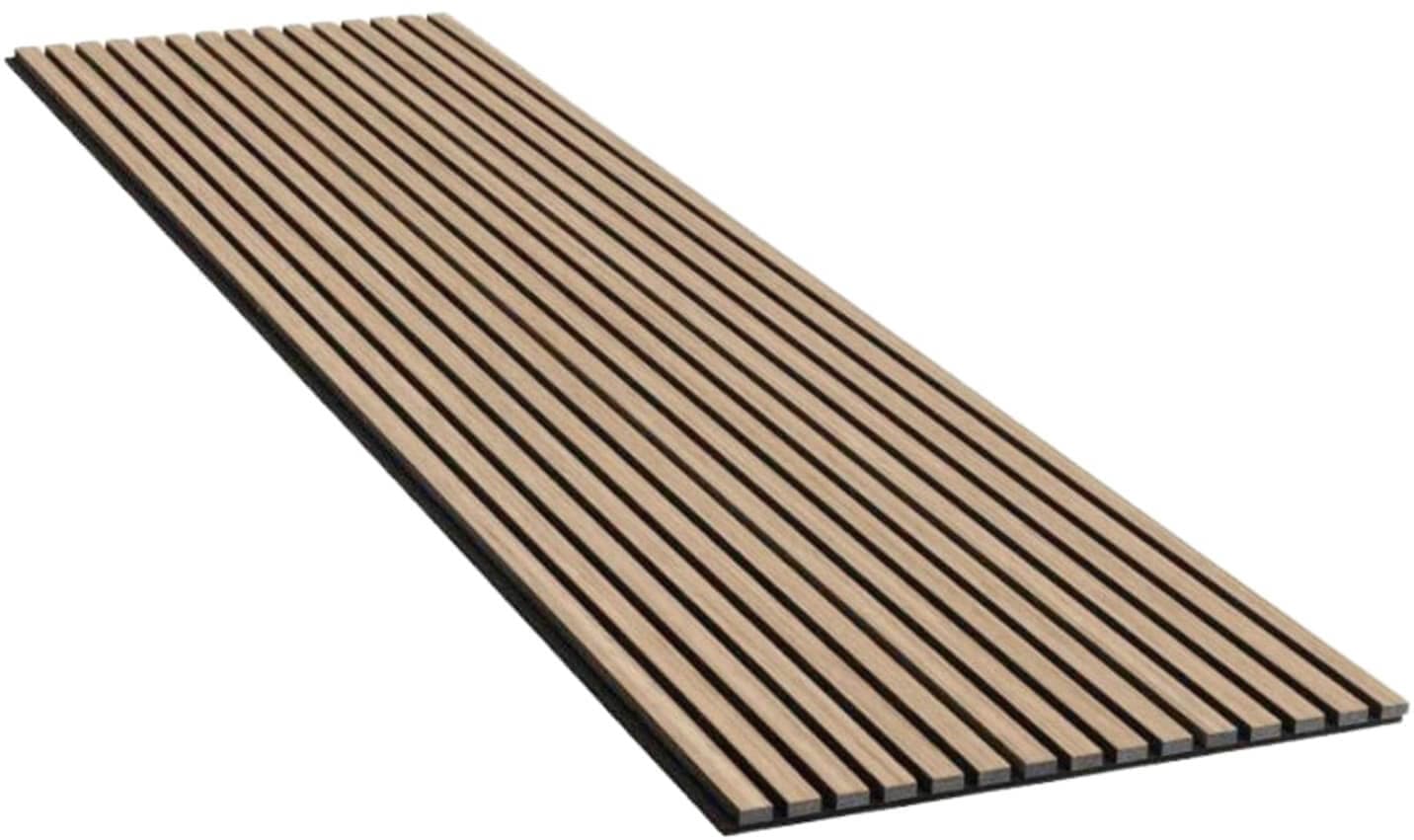 Akustiikkalevy tammi VN40, 2400 x 600 mm, Evella – Evella