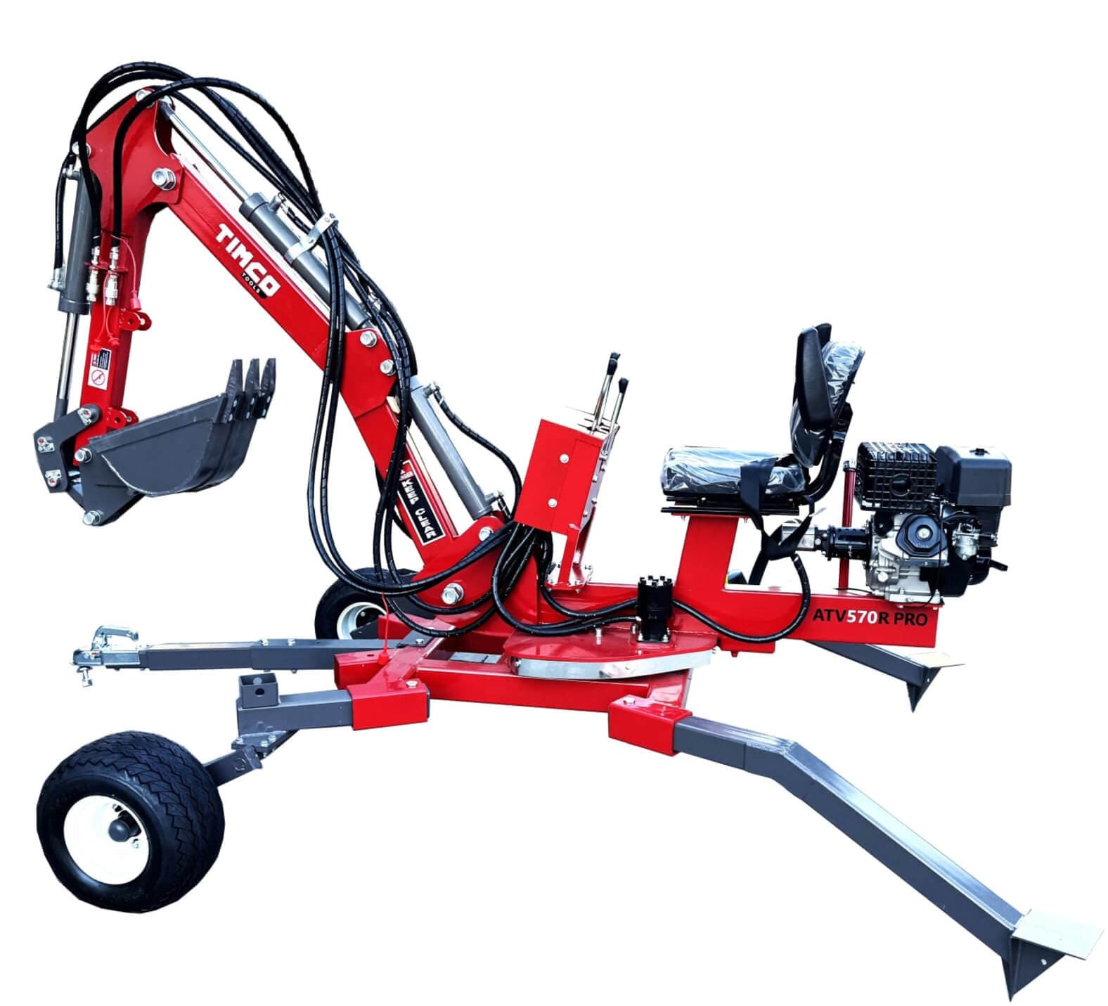 Pyörivä polttomoottorikaivuri ATV-570R Professional 15 Hp, Timco – Timco