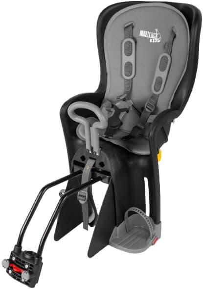 Pyörän lastenistuin kallistettava 22 kg Tüv/GS, MalTrack Kids – MalTec