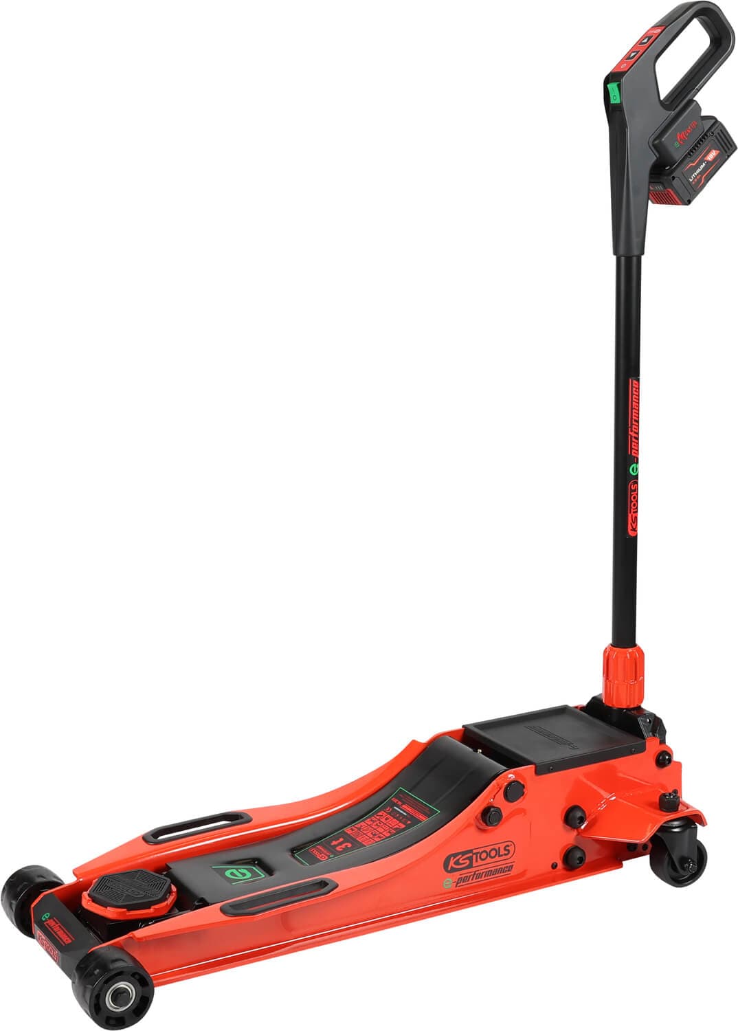 Akkukäyttöinen hydraulinen autotunkki e-Performance 3 t, 615 mm, KS Tools – KS-Tools