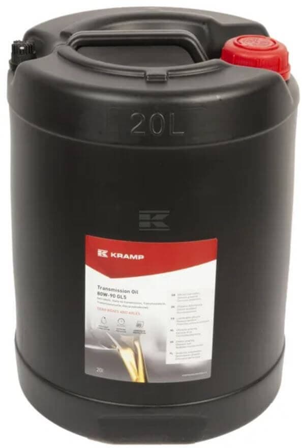 Vaihteistoöljy 80W-90 GL5, 20 l, Kramp – Kramp
