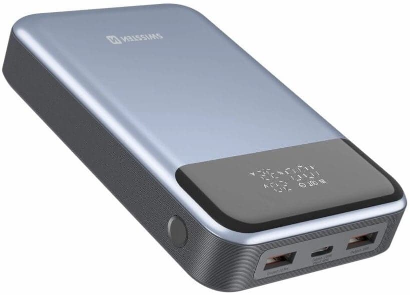 Varavirtalähde pikalatauksella 20000 mAh, 100 W, Swissten – Swissten