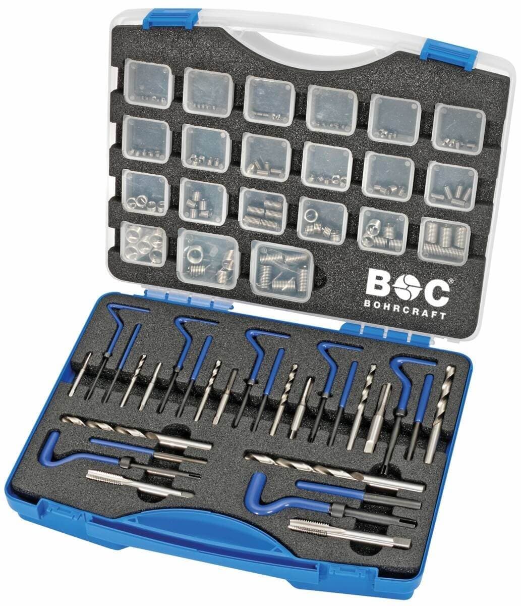 Kierteenkorjaussarja M3–M12 133-osainen, Bohrcraft – Bohrcraft