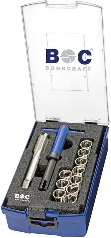 Kierteenkorjaussarja M14 x 1,0 hienokierteelle, Bohrcraft – Bohrcraft