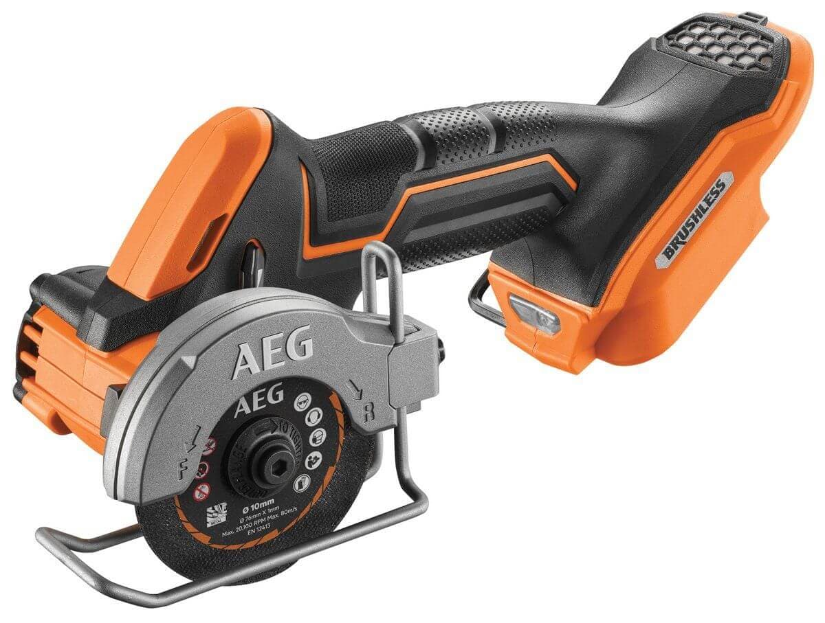 Akkukulmahiomakone 18V 76 mm (runkoversio), AEG – AEG