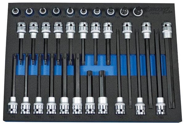 Torx-kärkisarja Boxo 1/2" 32-osainen – Boxo
