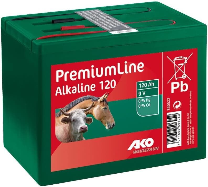 Alkaaliparisto 120 Ah PremiumLine 9 V, Ako – Ako