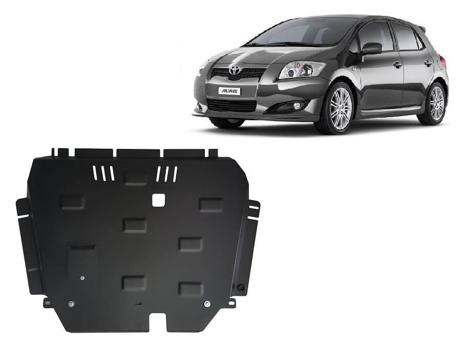 Pohjapanssari Toyota Auris (2007-2012), moottori, vaihdelaatikko, jäähdytin, terästä – Scut Protection