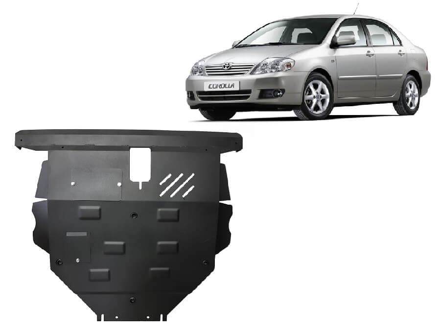 Pohjapanssari Toyota Corolla (2002-2007), moottori, terästä – Scut Protection