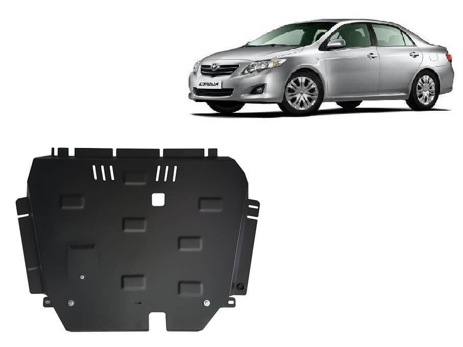 Pohjapanssari Toyota Corolla (2007-2012), moottori, terästä – Scut Protection