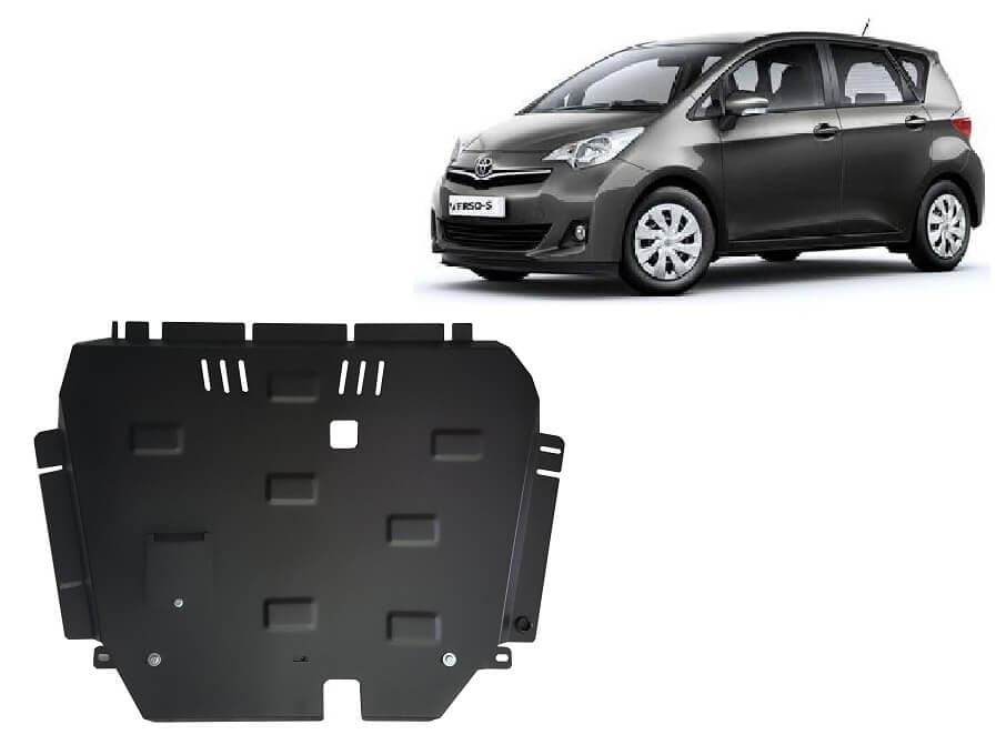 Pohjapanssari Toyota Verso (2007-2018), moottori, vaihdelaatikko, terästä – Scut Protection