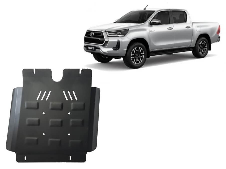 Pohjapanssari Toyota Hilux Invincible (2021➟), vaihdelaatikko, terästä – Scut Protection