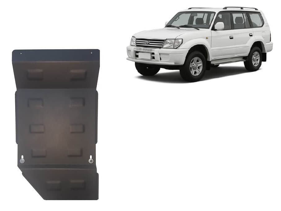 Pohjapanssari Toyota Land Cruiser (1995-2002), vaihdelaatikko, terästä – Scut Protection