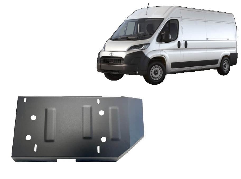 Pohjapanssari Toyota Proace Max (2024➟), polttoainetankki, terästä – Scut Protection