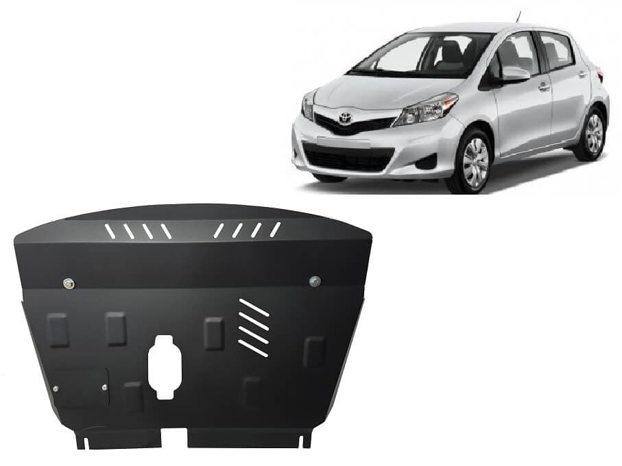 Pohjapanssari Toyota Yaris (2011-2020), moottori, vaihdelaatikko, terästä – Scut Protection
