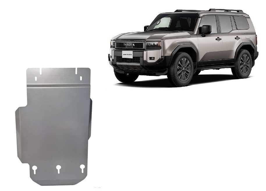 Pohjapanssari Toyota Land Cruiser (2024➟), vaihdelaatikko, jakovaihteisto, alumiinia – Scut Protection