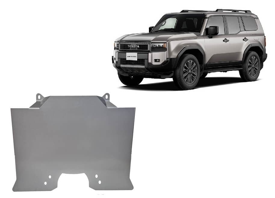 Pohjapanssari Toyota Land Cruiser (2024➟), moottori, alumiinia – Scut Protection