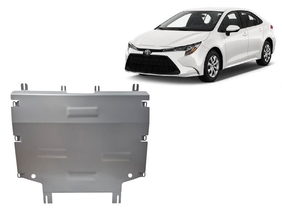 Pohjapanssari Toyota Corolla (2019➟), moottori, vaihdelaatikko, alumiinia – Scut Protection