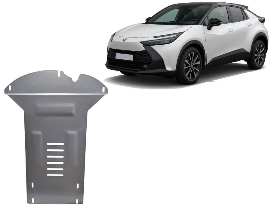 Pohjapanssari Toyota C-HR (2023➟), katalysaattori, alumiinia – Scut Protection