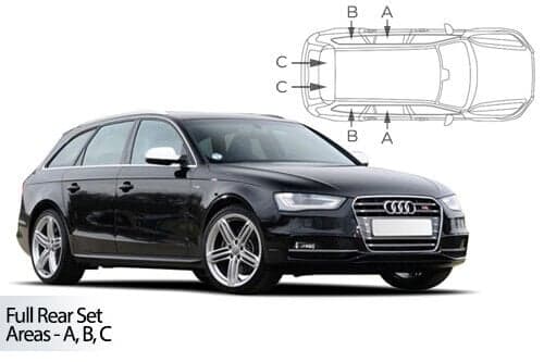 Häikäisysuojasarja Audi A4 B8, Avant (2008-2015), Car Shades – CarShades