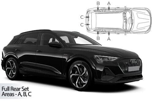 Häikäisysuojasarja Audi E-Tron (2019➟), Car Shades – CarShades