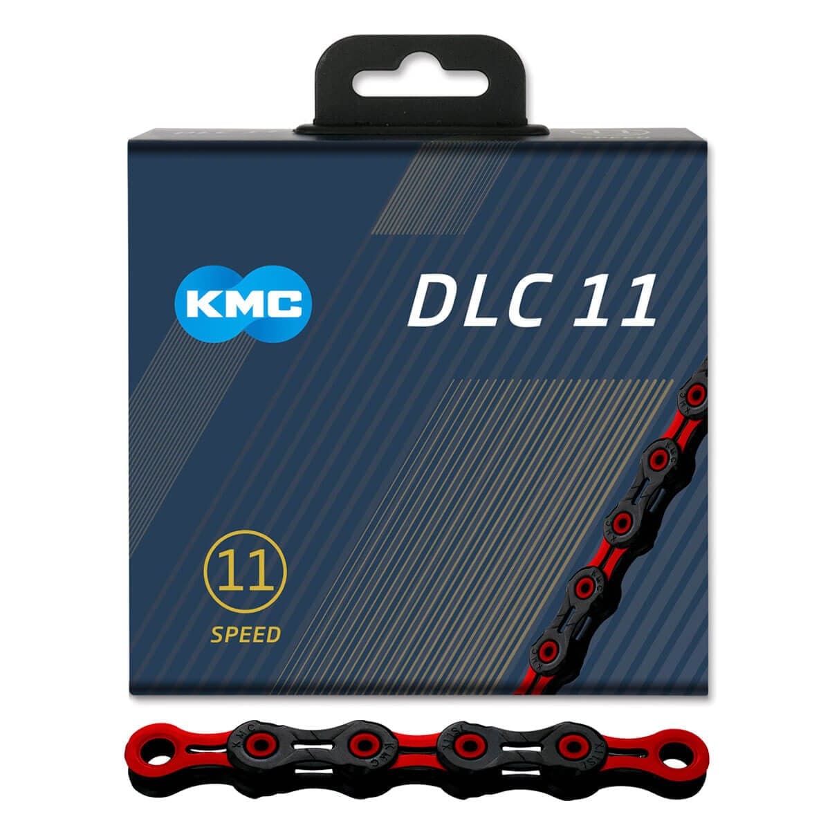 Ketju 11-v DLC11 Black/Red 118L, KMC – KMC