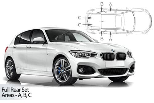Häikäisysuojasarja BMW 1-Sarja F20, 5 ovinen (2011-2019), Car Shades – CarShades