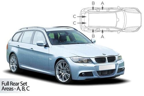 Häikäisysuojasarja BMW 3-Sarja E91, Farmari (2005-2012), Car Shades – CarShades