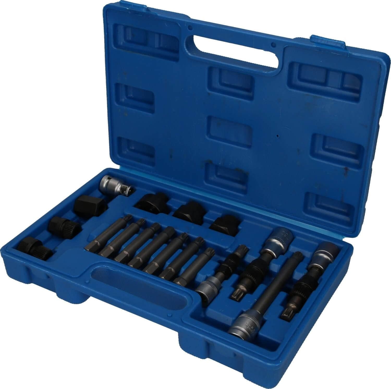 Laturin kärki- ja hylsyavainsarja, 18-os, Brilliant Tools – Brilliant Tools
