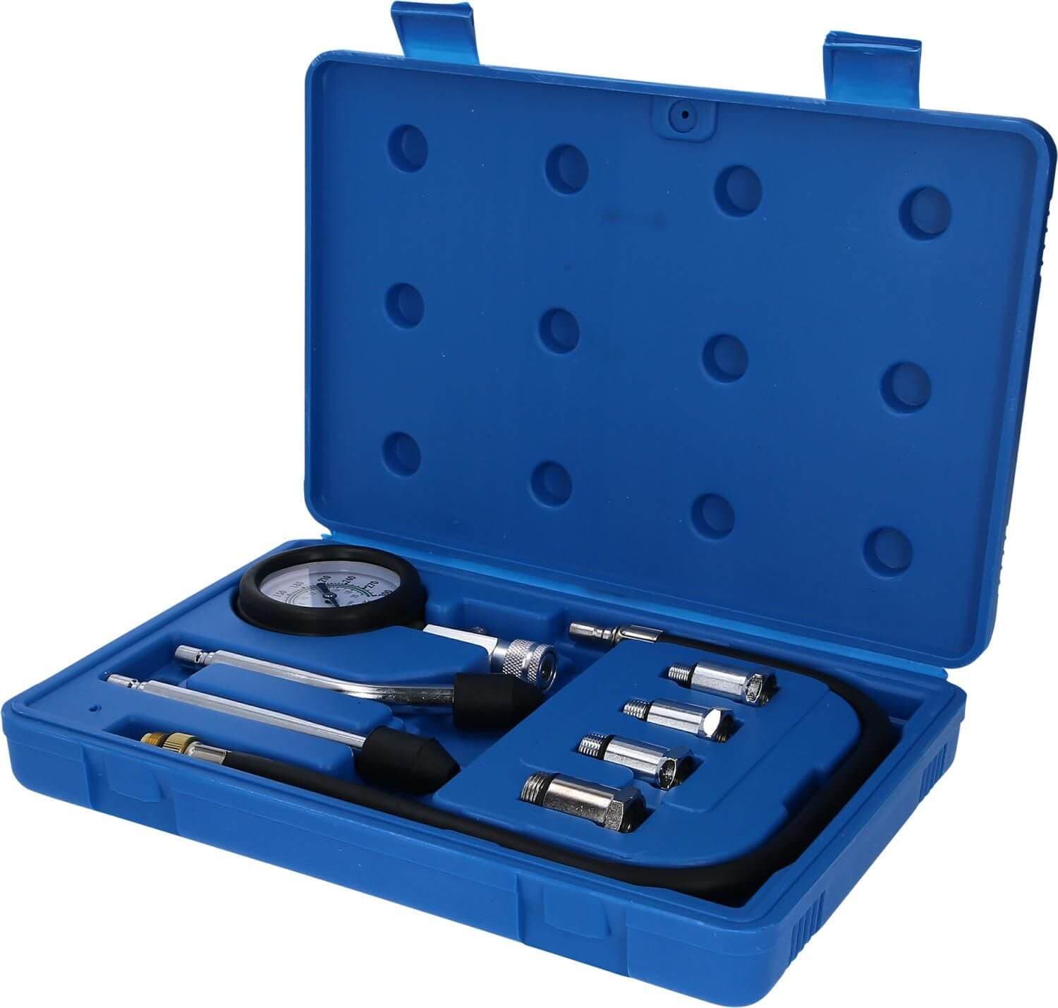 Puristuksen testaussarja bensiinimoottoreille, 8-os, Brilliant Tools – Brilliant Tools