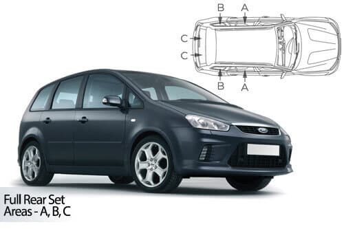 Häikäisysuojasarja Ford C-Max, 5 ovinen (2003-2010), Car Shades – CarShades