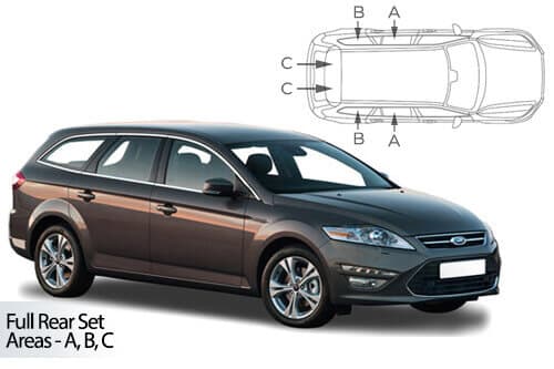 Häikäisysuojasarja Ford Mondeo, Farmari (2007-2014), Car Shades – CarShades