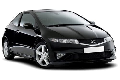 Häikäisysuojasarja Honda Civic, 3 ovinen (2006-2012), Car Shades – CarShades