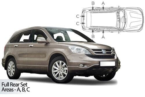 Häikäisysuojasarja Honda CR-V, 5 ovinen (2007-2012), Car Shades – CarShades