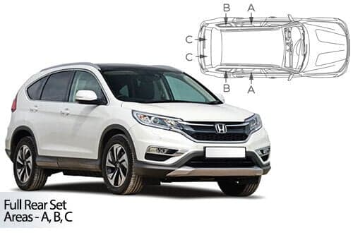 Häikäisysuojasarja Honda CR-V, 5 ovinen (2013-2016), Car Shades – CarShades