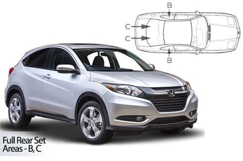 Häikäisysuojasarja Honda HR-V, 5 ovinen (2014-2021), Car Shades – CarShades