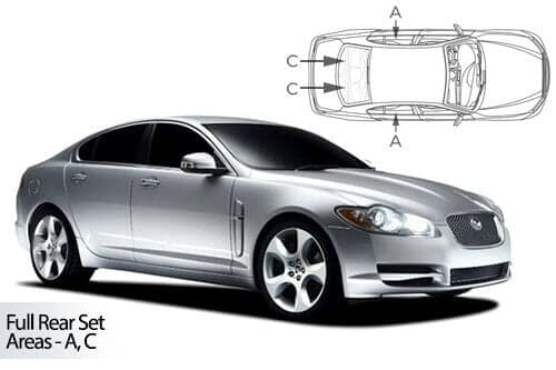 Häikäisysuojasarja Jaguar XF, 4 ovinen (2008-2015), Car Shades – CarShades