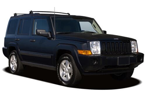 Häikäisysuojasarja Jeep Commander, 5 ovinen (2006-2010), Car Shades – CarShades