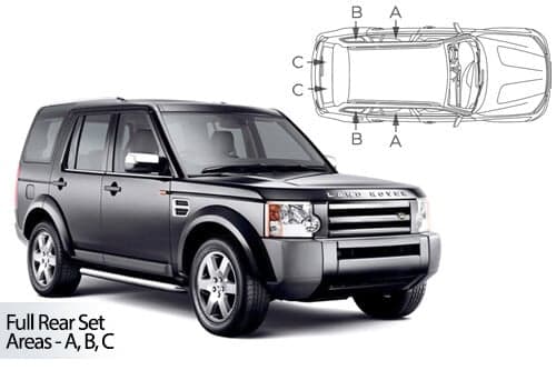 Häikäisysuojasarja Land Rover Discovery 3 and 4, 5 ovinen (2004-2016), Car Shades – CarShades