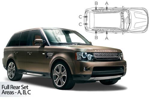 Häikäisysuojasarja Land Rover Range Rover Sport, 5 ovinen (2004-2013), Car Shades – CarShades