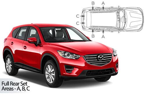 Häikäisysuojasarja Mazda CX5, 5 ovinen (2012-2017), Car Shades – CarShades