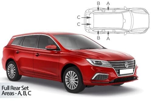 Häikäisysuojasarja MG MG5 EV estate (2020➟), Car Shades – CarShades
