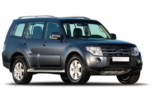 Häikäisysuojasarja Mitsubishi Shogun, 5 ovinen (2006-2021), Car Shades – CarShades