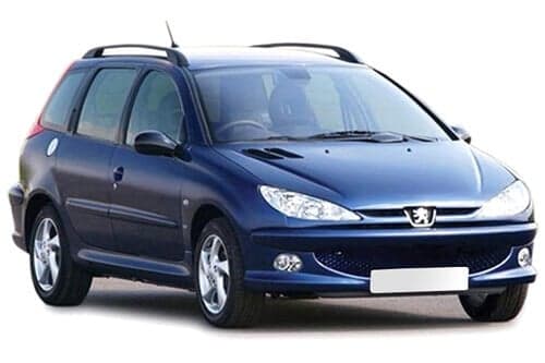 Häikäisysuojasarja Peugeot 206, Farmari (1998-2006), Car Shades – CarShades