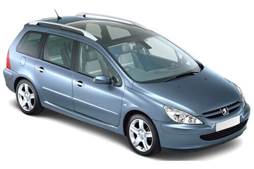Häikäisysuojasarja Peugeot 307, SW (2003-2008), Car Shades – CarShades