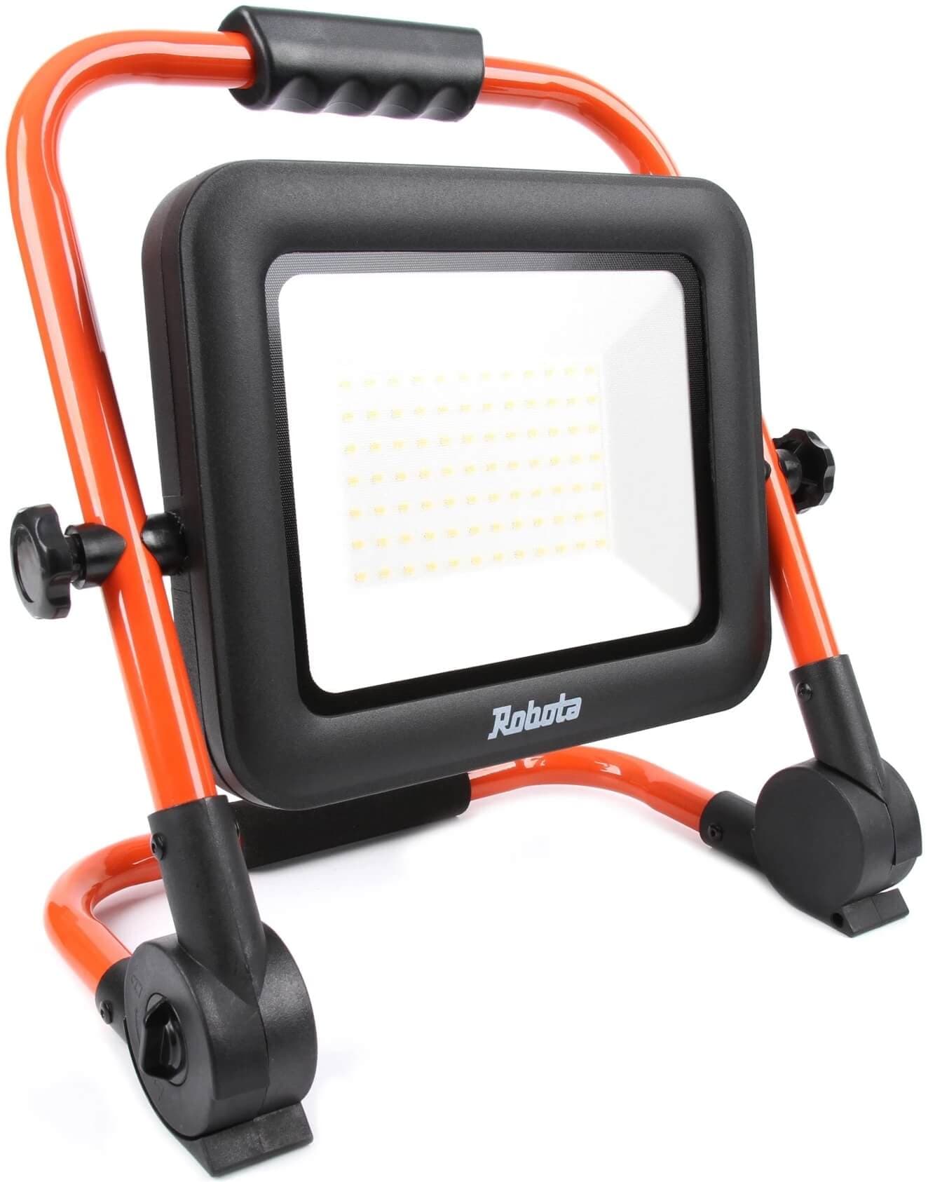 Akkukäyttöinen Led-valonheitin 7000 lm, Robota – Robota