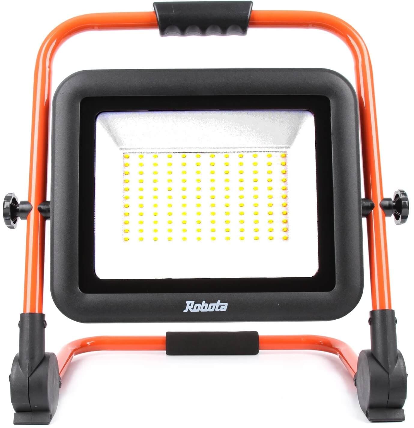 Akkukäyttöinen Led-valonheitin 10000 lm, Robota – Robota